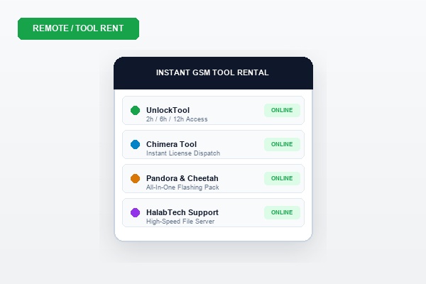 Remote / Tool Rent