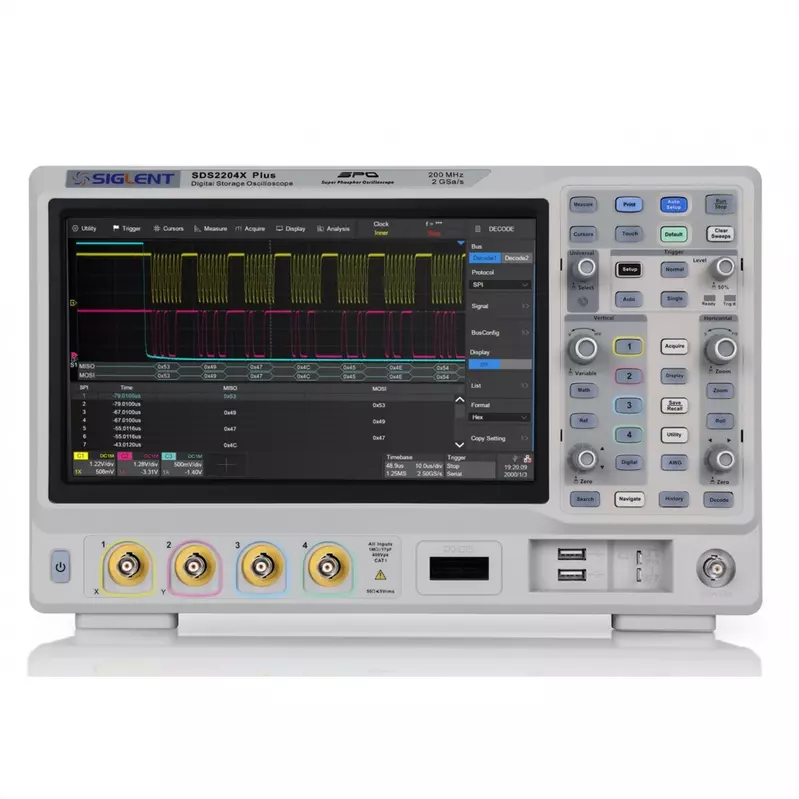 Digital Oscilloscope SIGLENT SDS2204X Plus
