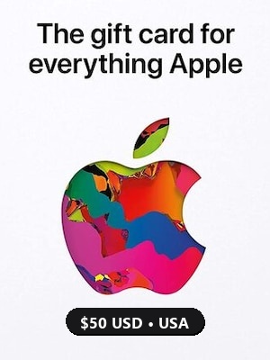 Apple iTunes & App Store Gift Card $50 USD [Digital Code - USA Region]