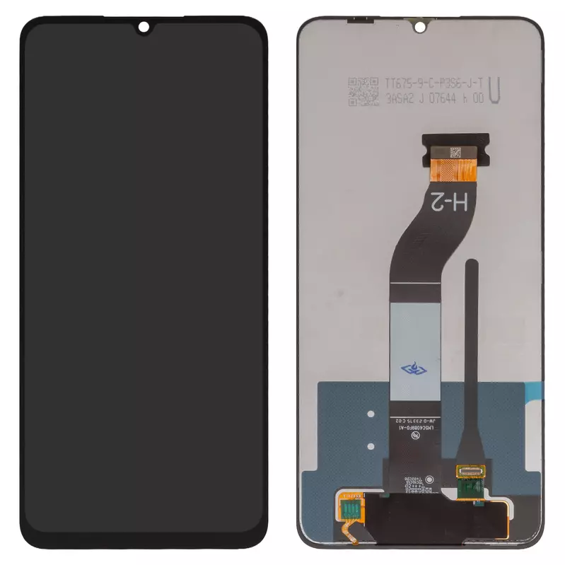 LCD compatible with Xiaomi Poco C65, Redmi 13C, (black, without frame, Original (PRC))