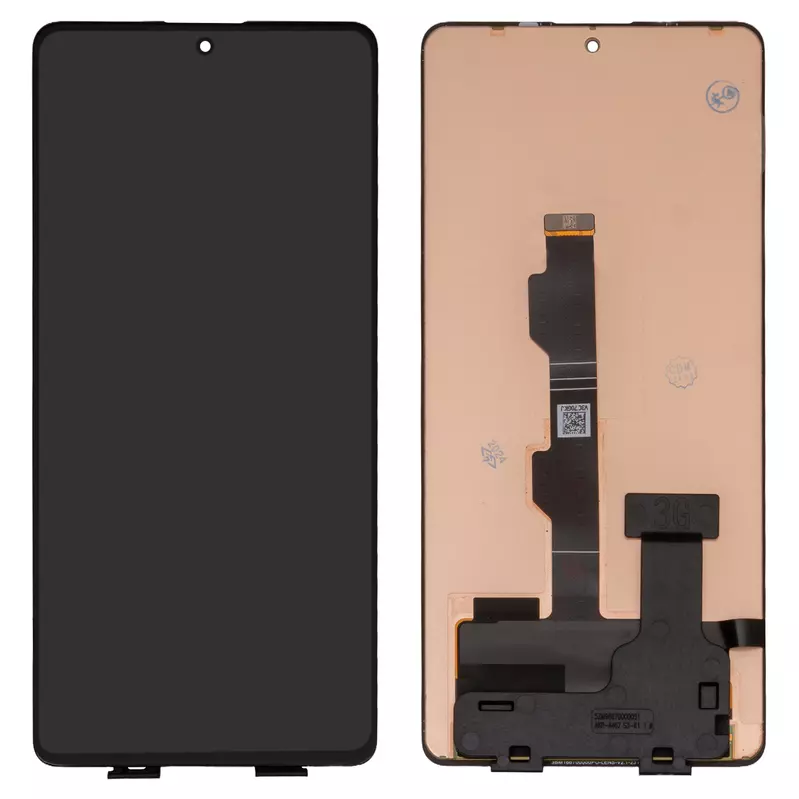 LCD compatible with Xiaomi Poco M6 Pro, Redmi Note 13 Pro 4G, (black, without frame, Original (PRC))