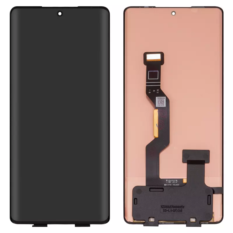 LCD compatible with Motorola Moto G85, (black, without frame, Original (PRC), XT2427-3)