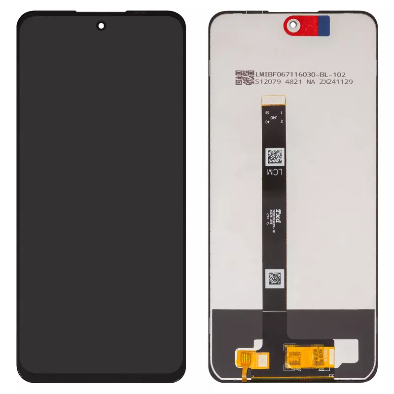 LCD compatible with ZTE Nubia Focus Pro, Nubia Neo 2 5G (Z2352N), (black, without frame, Original (PRC), TXDI670EBEPX-19)